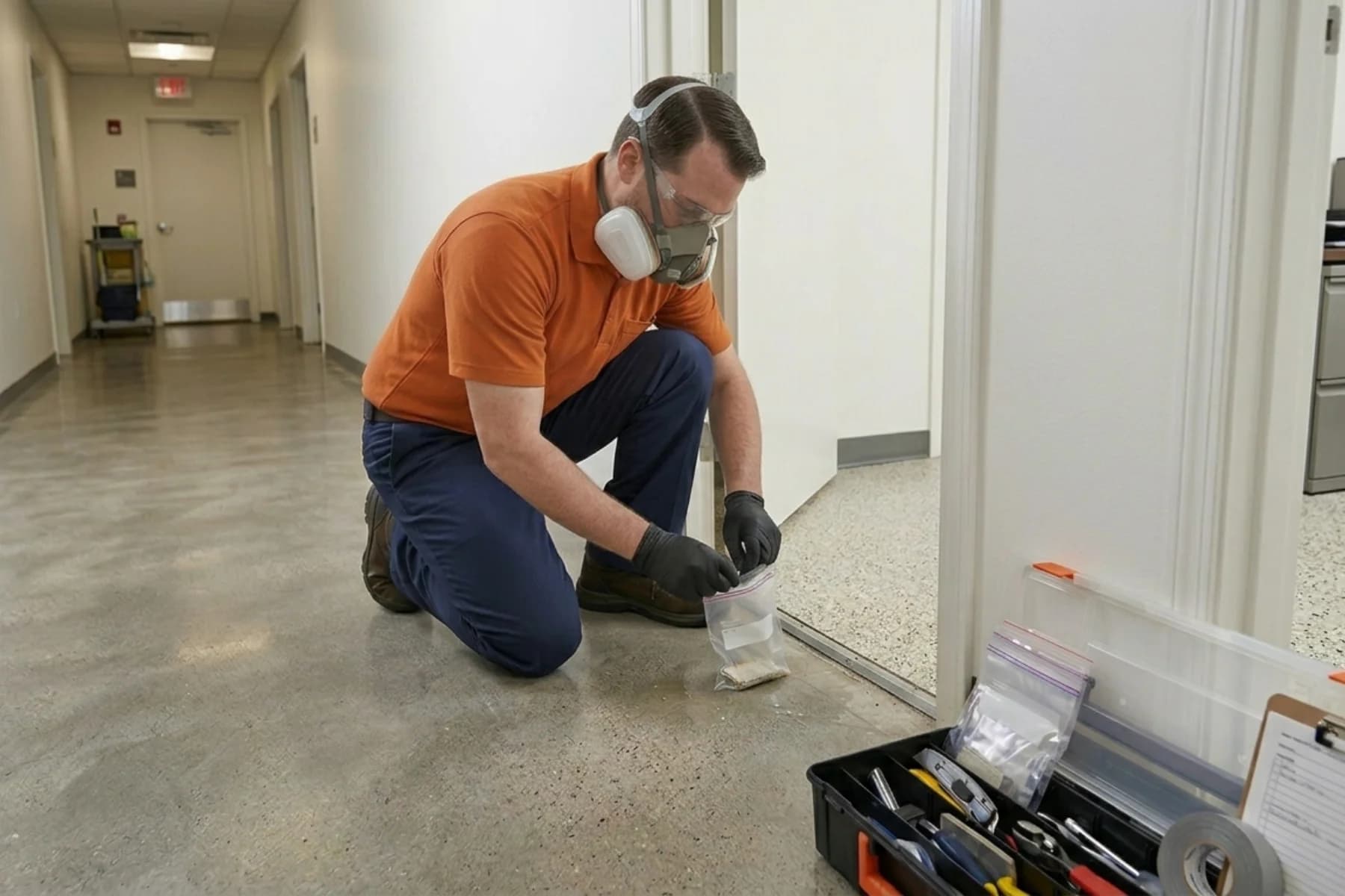Asbestos testing support from Peerless Environmental of South Carolina