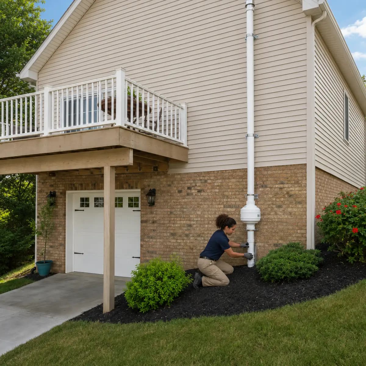 Radon testing and mitigation support from Peerless Environmental of Virginia