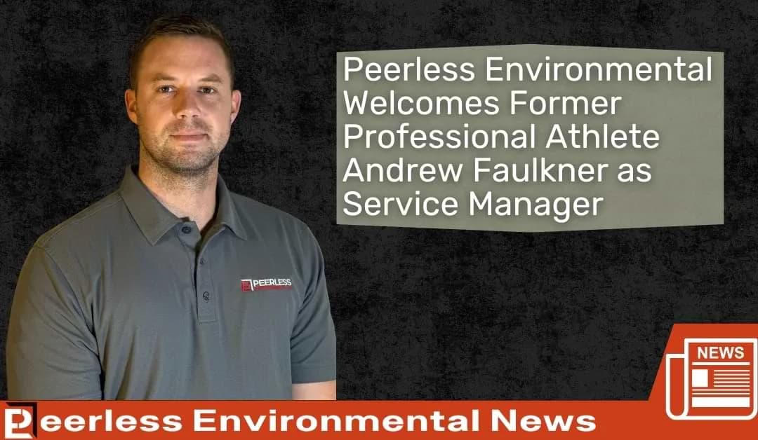 Andrew Faulkner, Service Manager at Peerless Environmental.