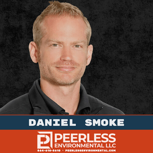 Daniel Smoke - Director of Operations at Peerless Environmental Male with blonde hair.